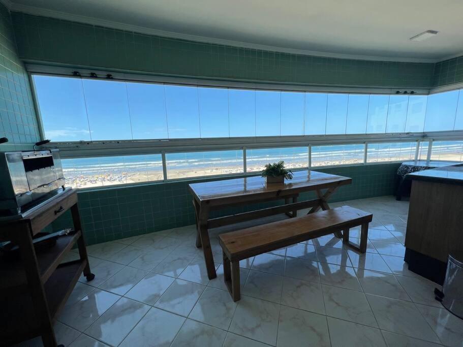 Apartamento Guilhermina De Frente Para O Mar Прая-Гранди Экстерьер фото