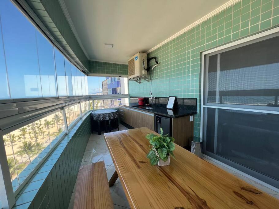 Apartamento Guilhermina De Frente Para O Mar Прая-Гранди Экстерьер фото